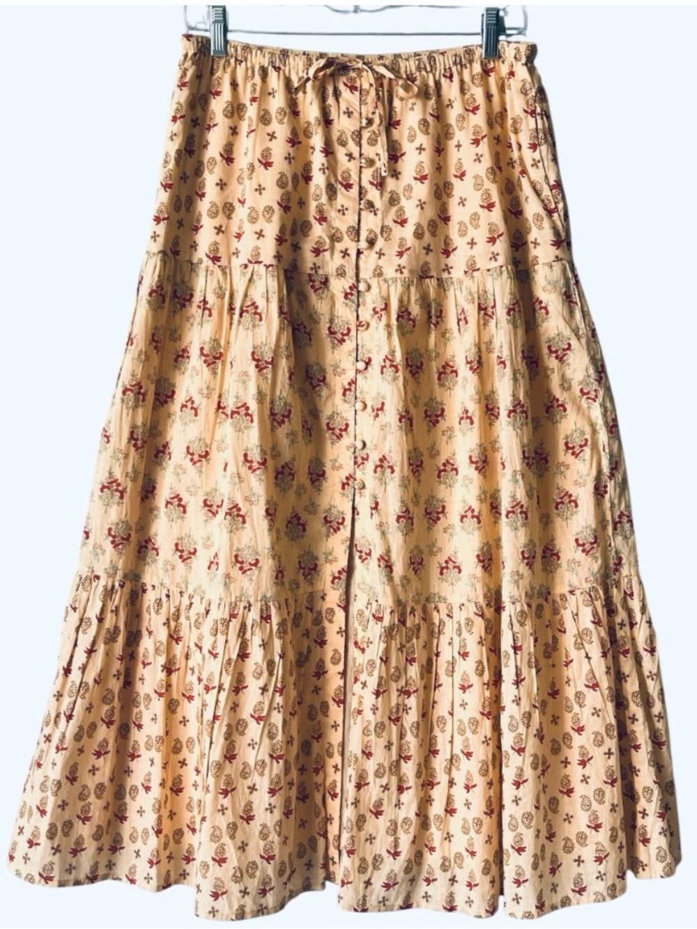 Patrons of peace 100% cotton skirt
